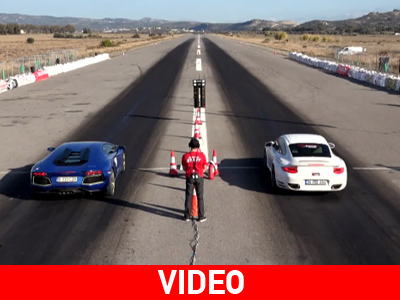 Κόντρα… Lamborghini Aventador εναντίον Porsche 911